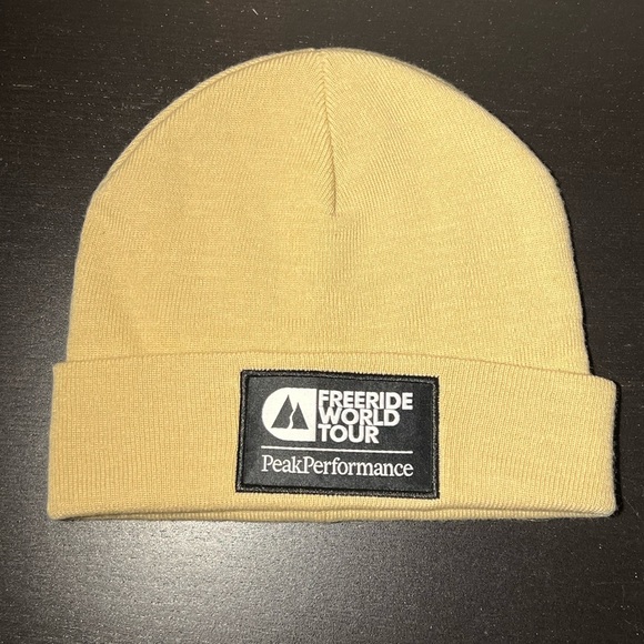 Peak Performance Other - Peak Performance Freeride World Tour Beanie – Tan